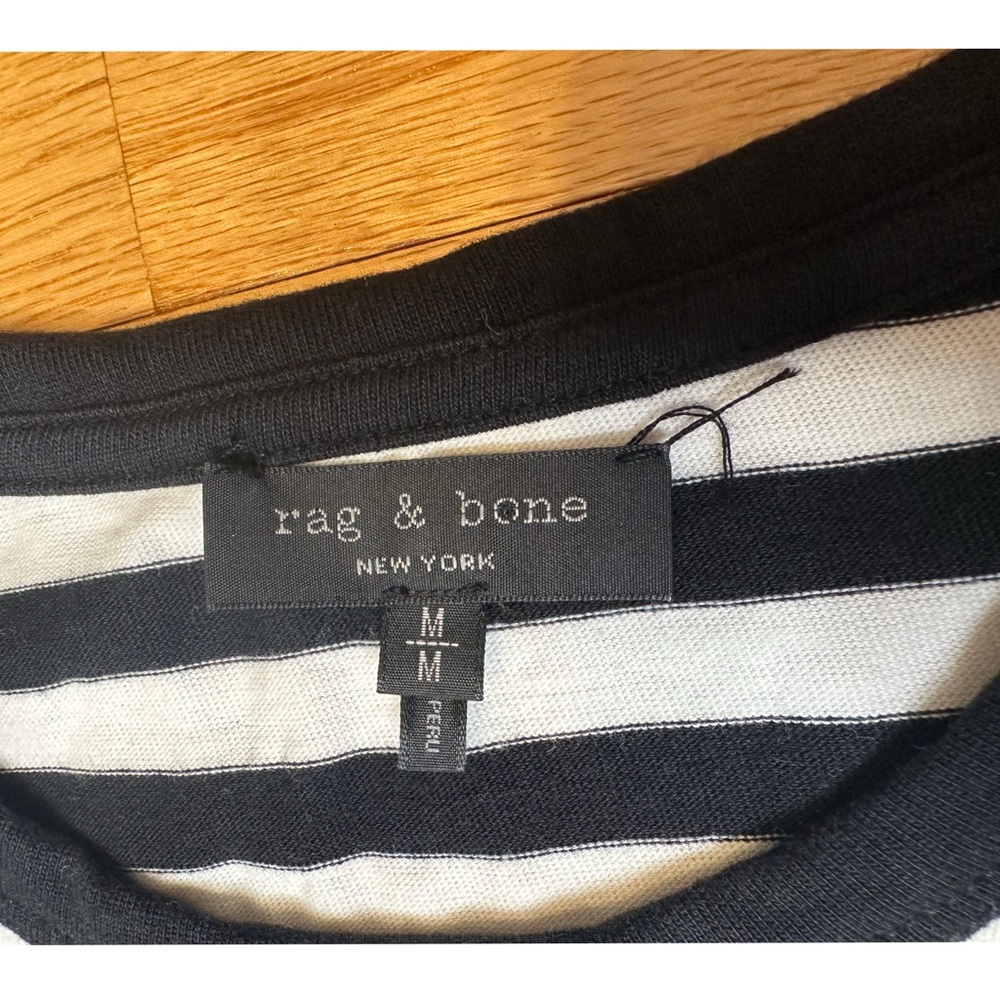 rag & bone Brit Striped Side-Split Tank Dress - Picture 10 of 10